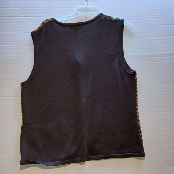 Vintage Bechamel Large Vest, Sleeveless Button Front. Chest 19ins, TOB 17ins - Picture 5 of 5